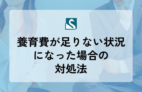 養育費が足りない状況になった場合の対処法