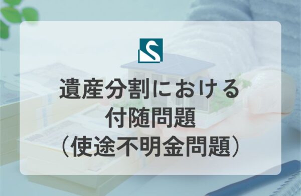 遺産分割における付随問題（使途不明金問題）